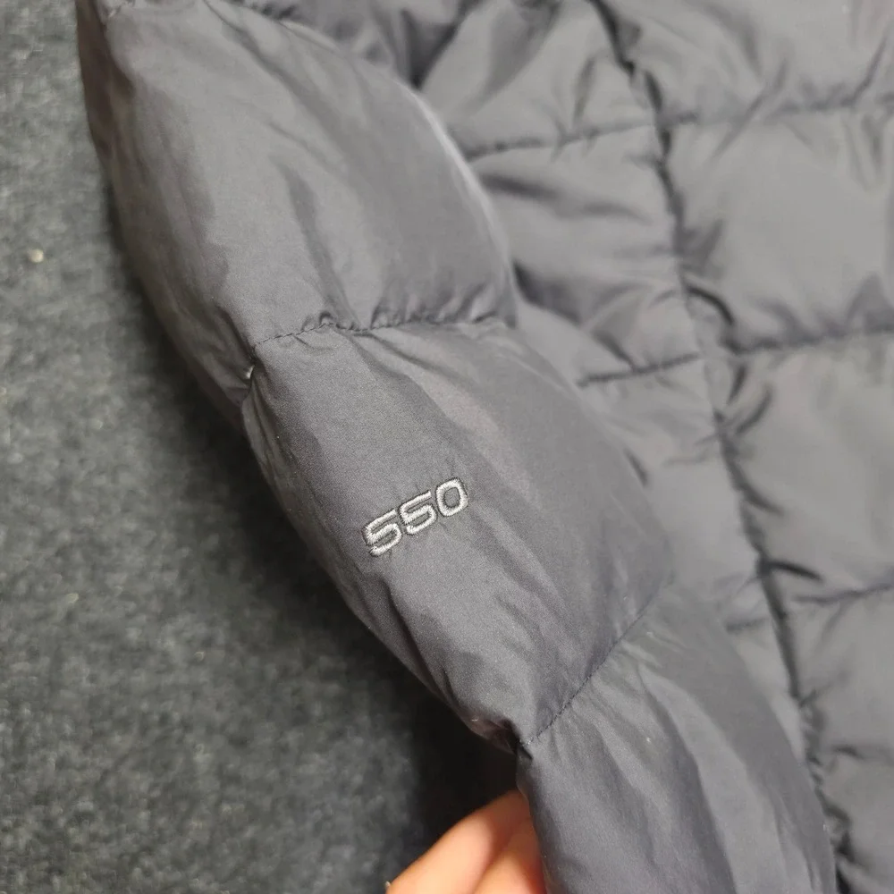 The North Face Mens Black Aconcagua 2 550 Down Puffer Jacket Size Small